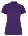 Dames Polo Asquith & Fox Polycotton Blend Paars